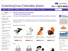 Tablet Screenshot of canterburycross-collectables.co.uk